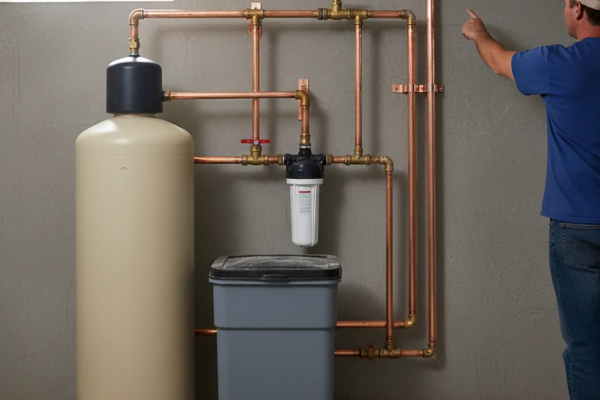 Whole-house water treatment system installed in Jbsa Randolph
